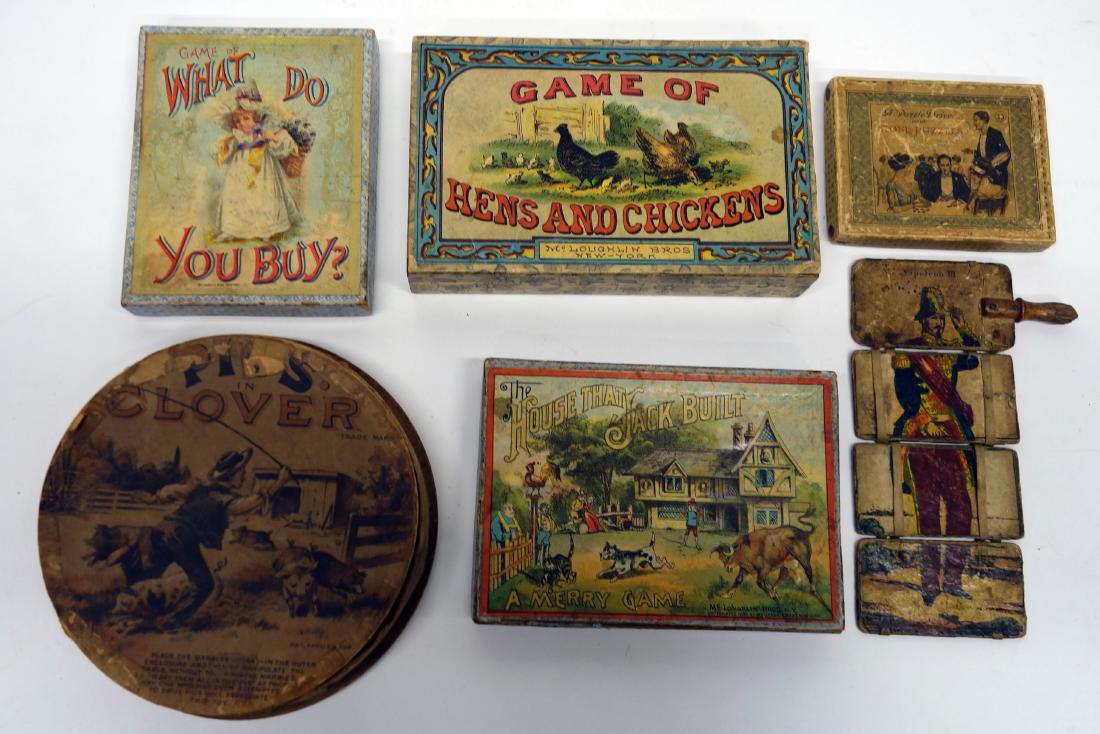 VINTAGE GAMES, ETC. (6) (1 of 1)