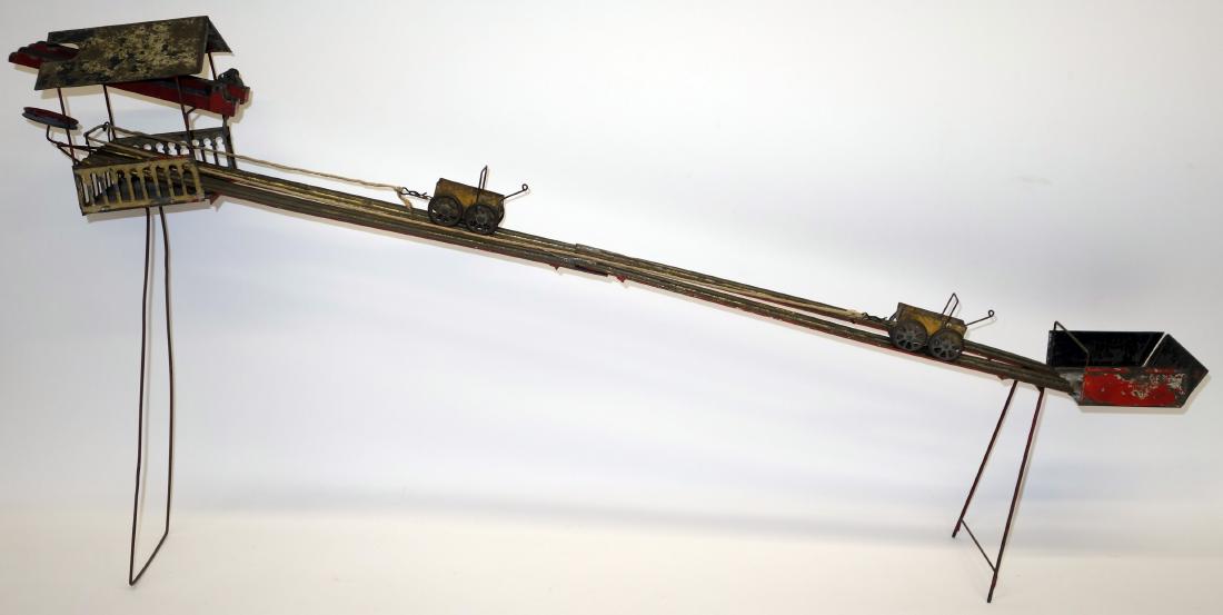 GERMAN TIN RAMP TOY (1 of 4)