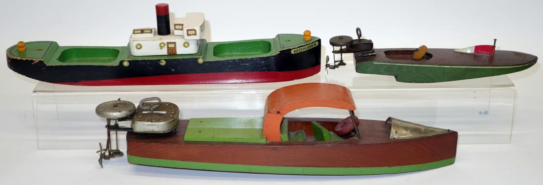 WOOD TOY BOATS (3) (1 of 1)