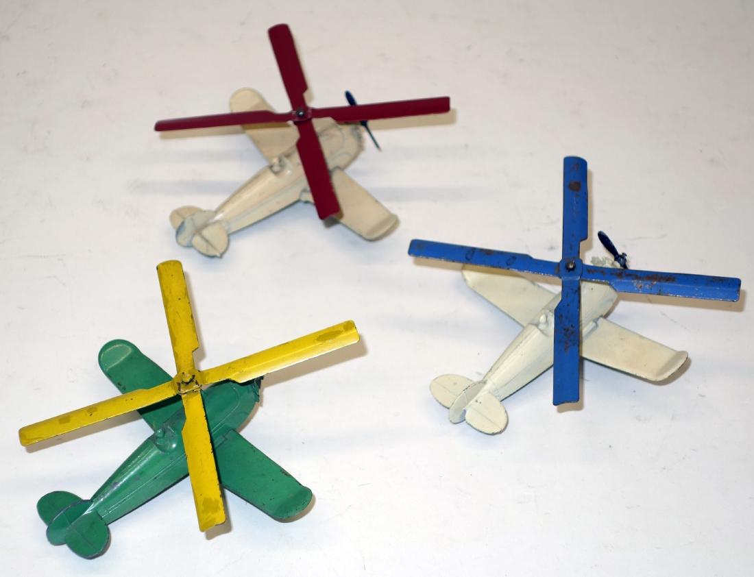TOOTSIE TOY GYRO PLANES (3) (1 of 1)