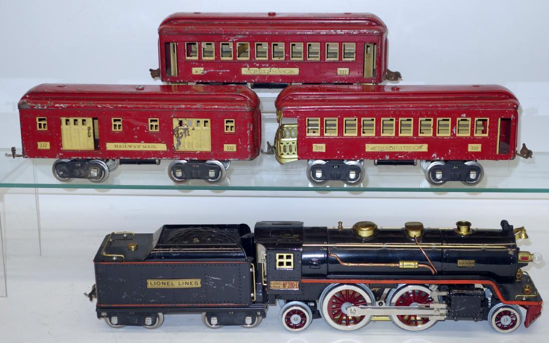 LIONEL TRAIN, TENDER & CARS - STANDARD GAUGE (5) (1 of 1)