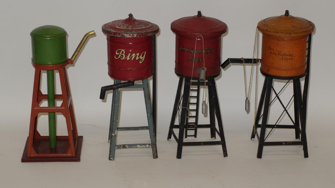 TRAIN LAYOUT WATER TOWERS (4) (1 of 1)