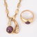STAR SAPPHIRE NECKLACE & RING