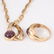 STAR SAPPHIRE NECKLACE & RING - 4