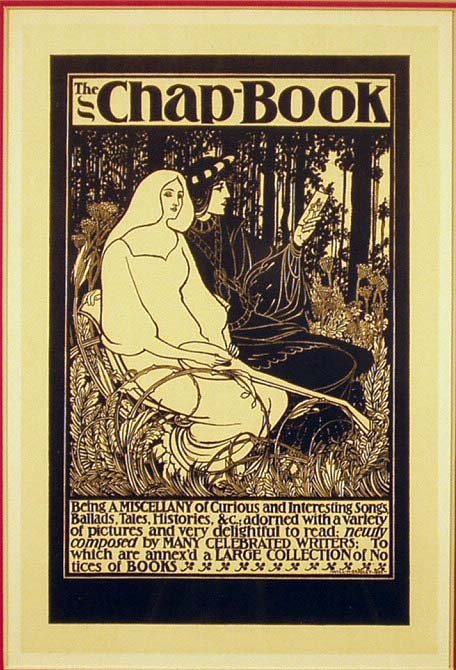 WILL BRADLEY Color Woodblock The Chap Book NR