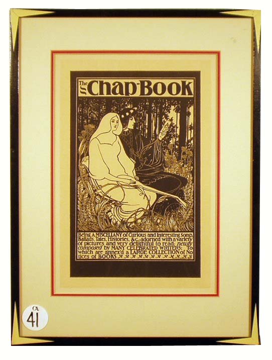 WILL BRADLEY Color Woodblock The Chap Book NR - 2