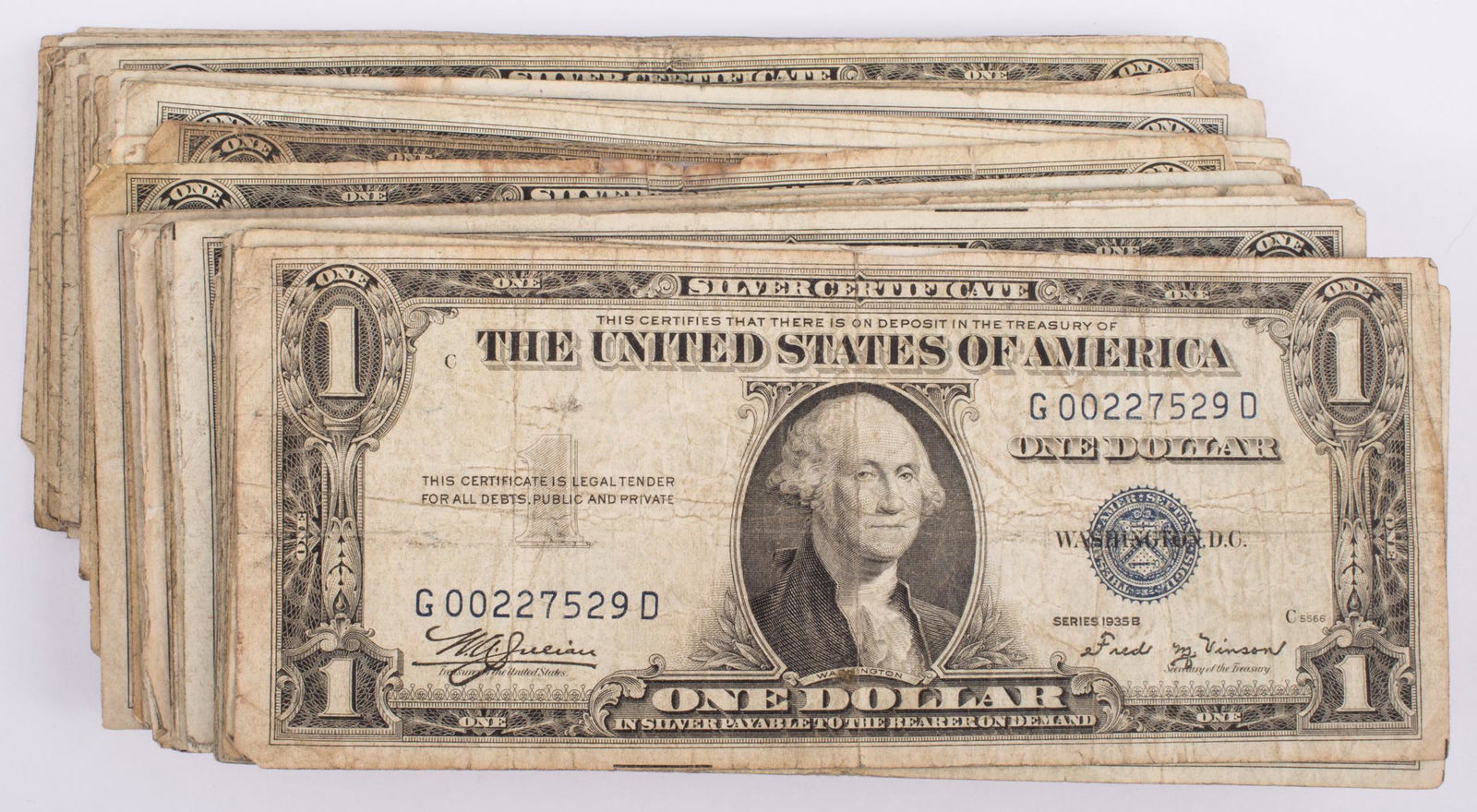 1935 $1 SILVER CERTIFICATES (108) (1 of 3)