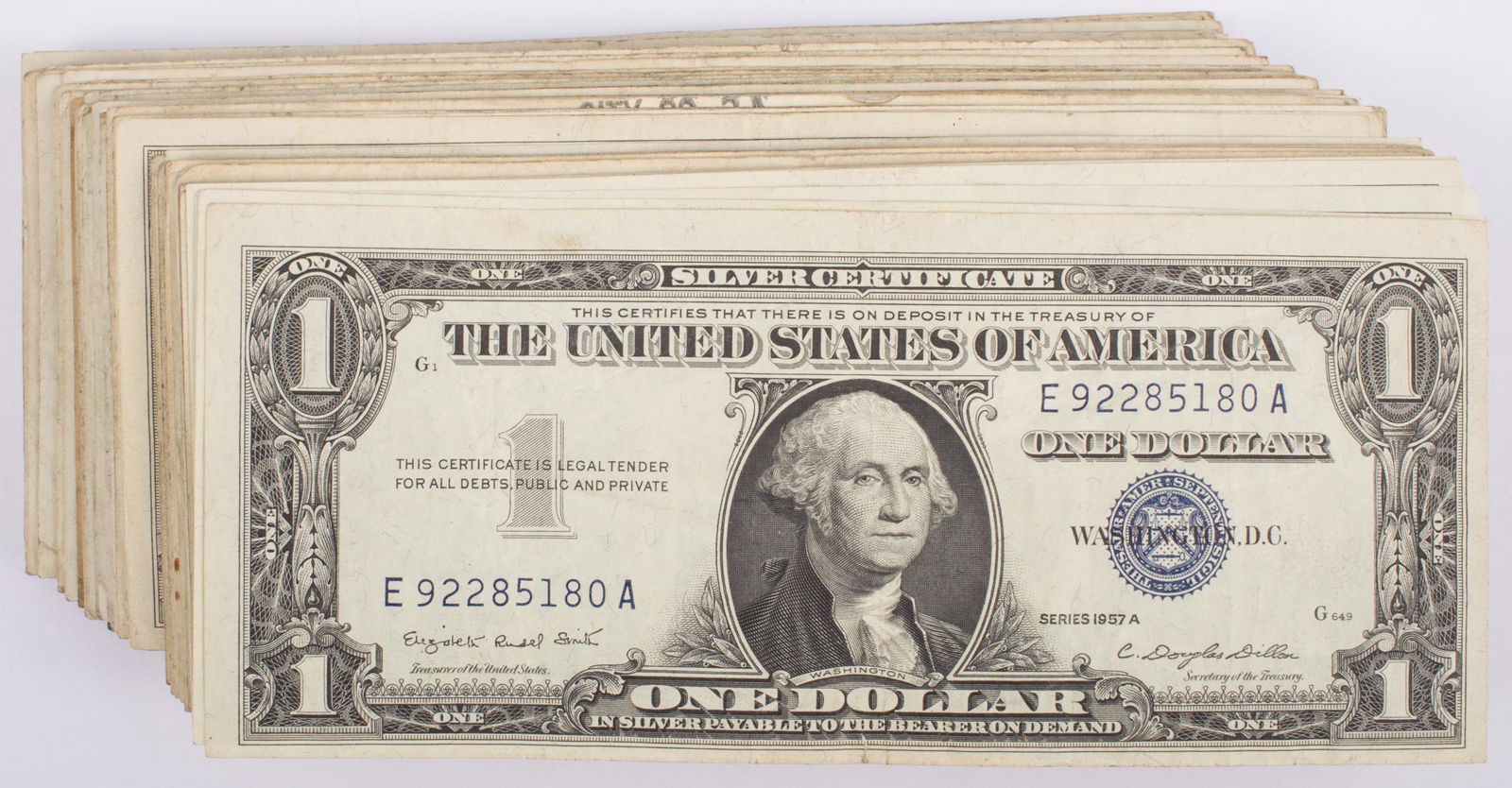 1957 $1 SILVER CERTIFICATES (106) (1 of 3)