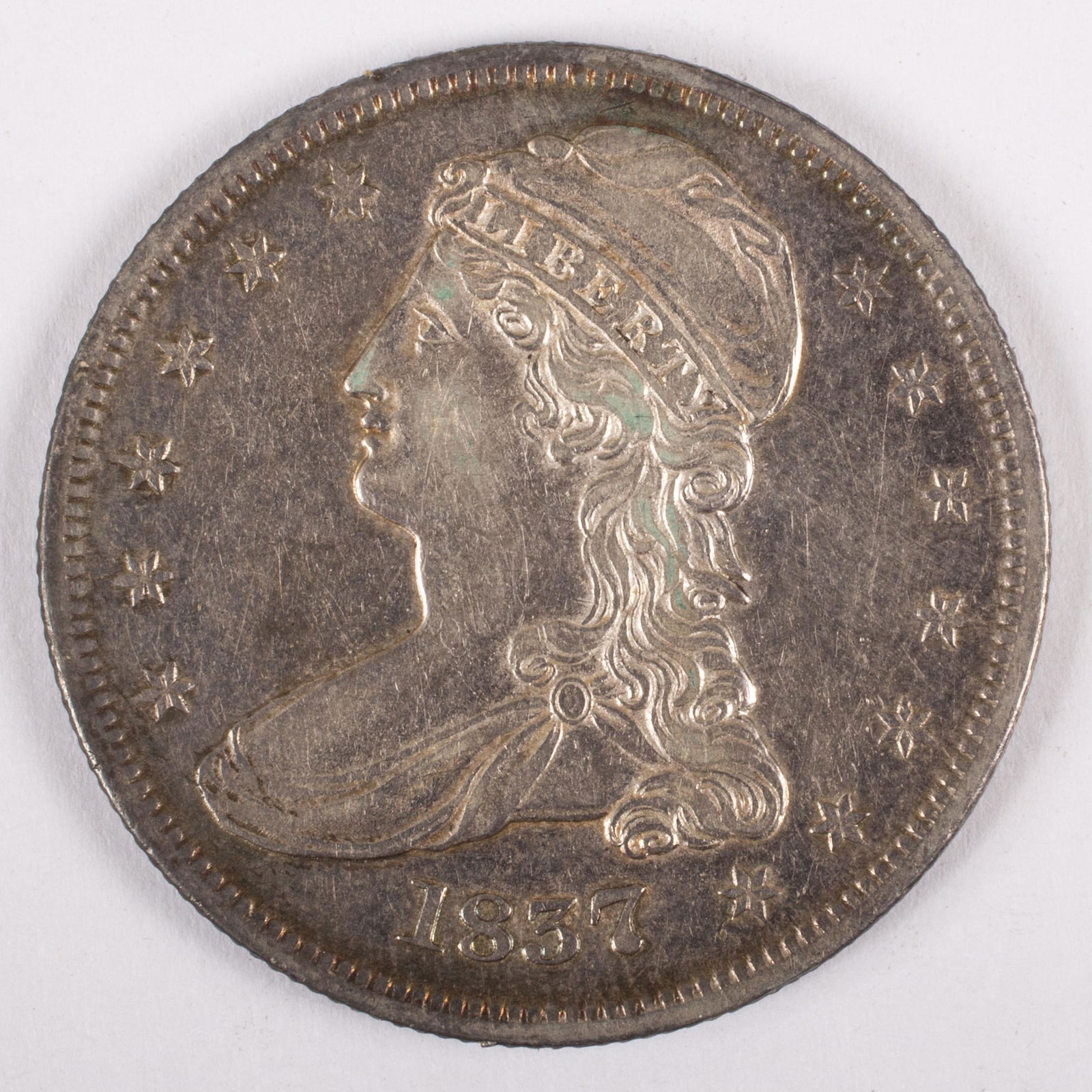 1837 BUST HALF DOLLAR (1 of 2)