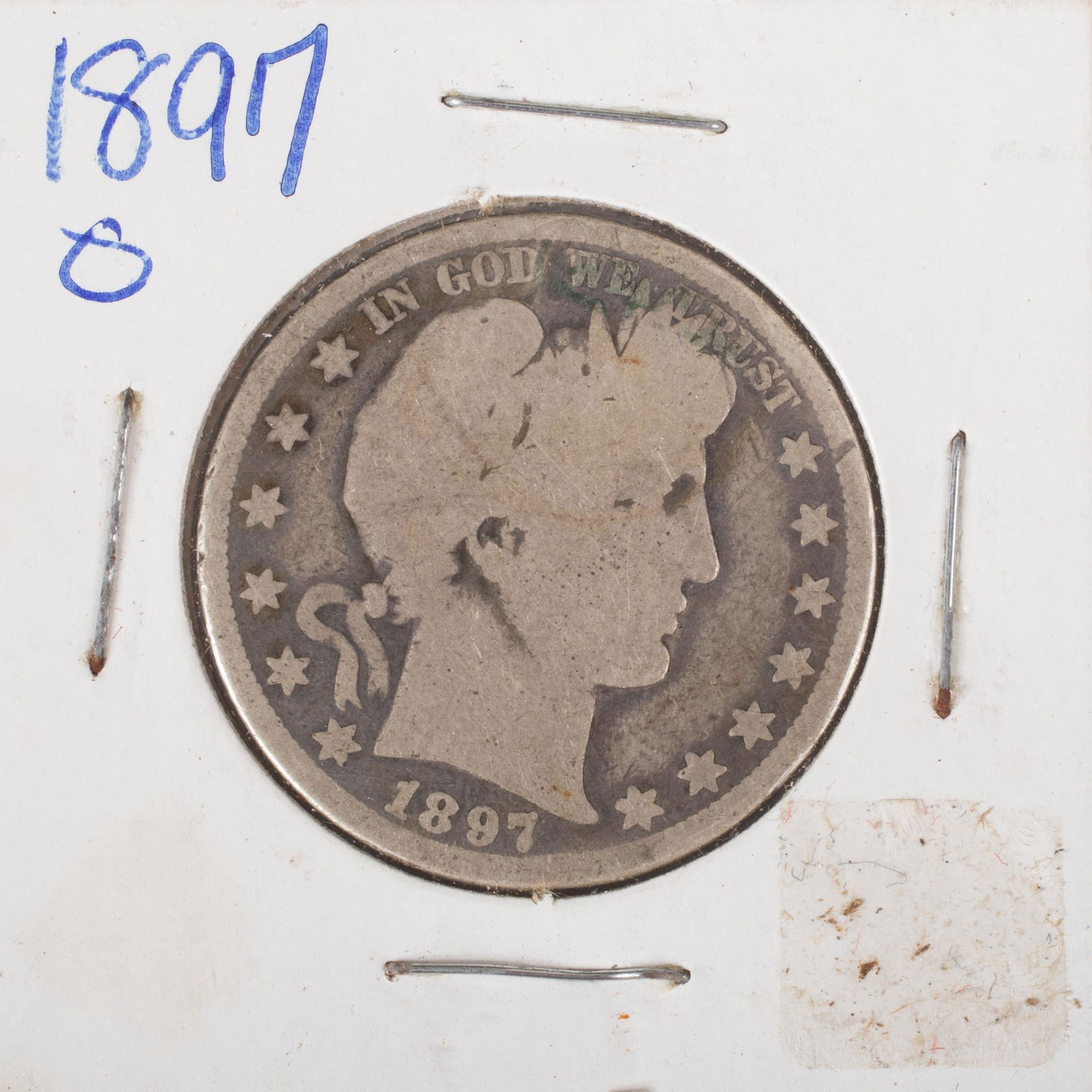 1897 O BARBER HALF DOLLAR (1 of 2)