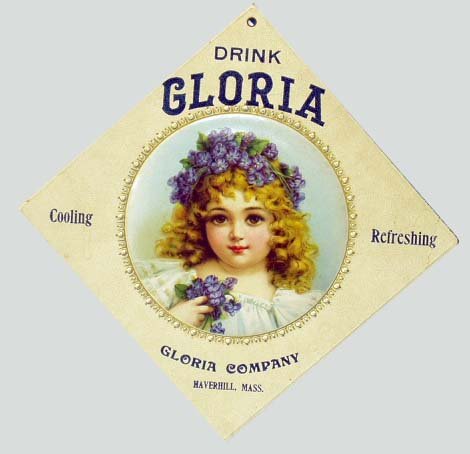 GLORIA SODA ADVERTISING STRING HANGER