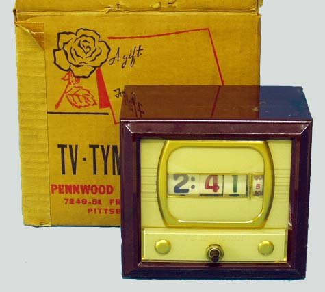 T.V. TYMETER CLOCK - ORIGINAL BOX