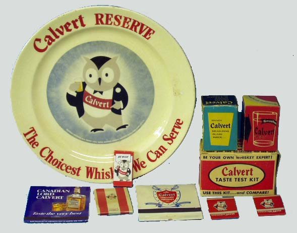 CALVERT WHISKEY ADVERTISING EPHEMERA - 2