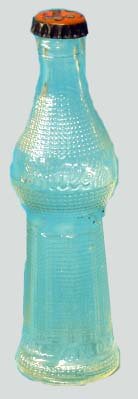 SAMPLE SMILE COLA GLASS BOTTLE 1922