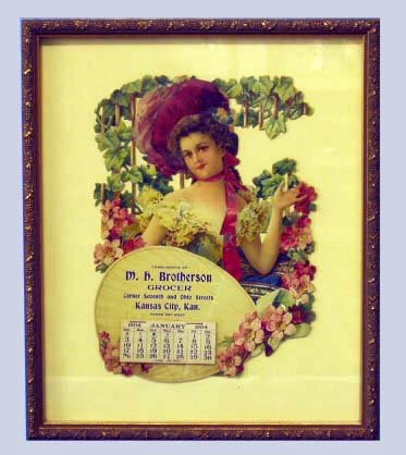M. H. BROTHERSON GROCER ADVERTISING CALENDAR
