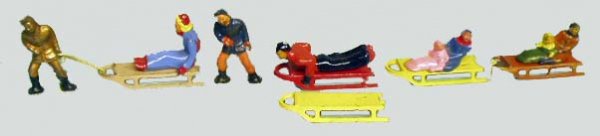 21 BARCLAY SANTA & WINTER FIGURES - 2