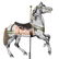 DENTZEL PRANCER CAROUSEL HORSE