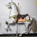 DENTZEL PRANCER CAROUSEL HORSE - 2