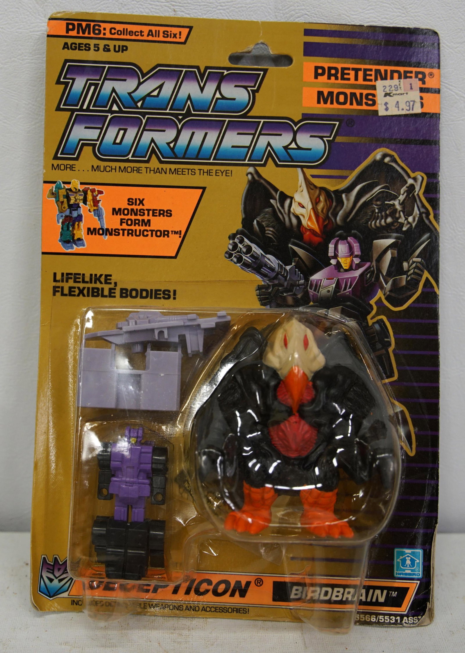 TRANSFORMERS: "Deception Birdbrain"; 1988; Hasbro;