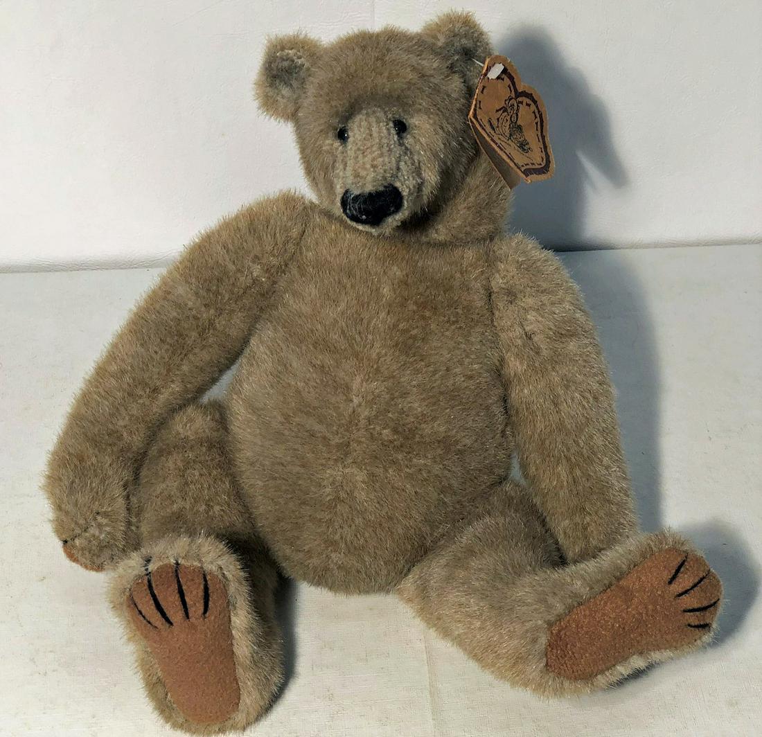 DENISE PURRINGTON DESIGN "CARTER": 1997 Heartfelt Collectibles, Metuchen, NJ; handmade in China; H-10", VG-EX