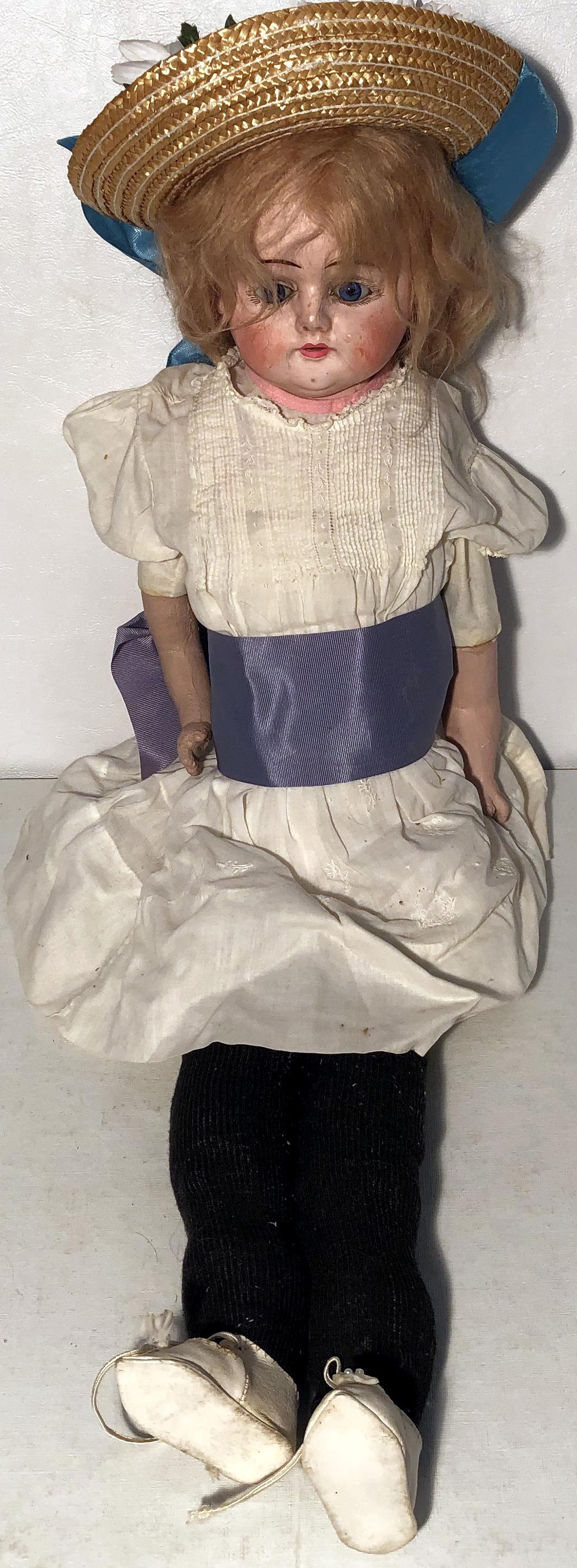 COMPOSITION HEAD DOLL (1 of 2)