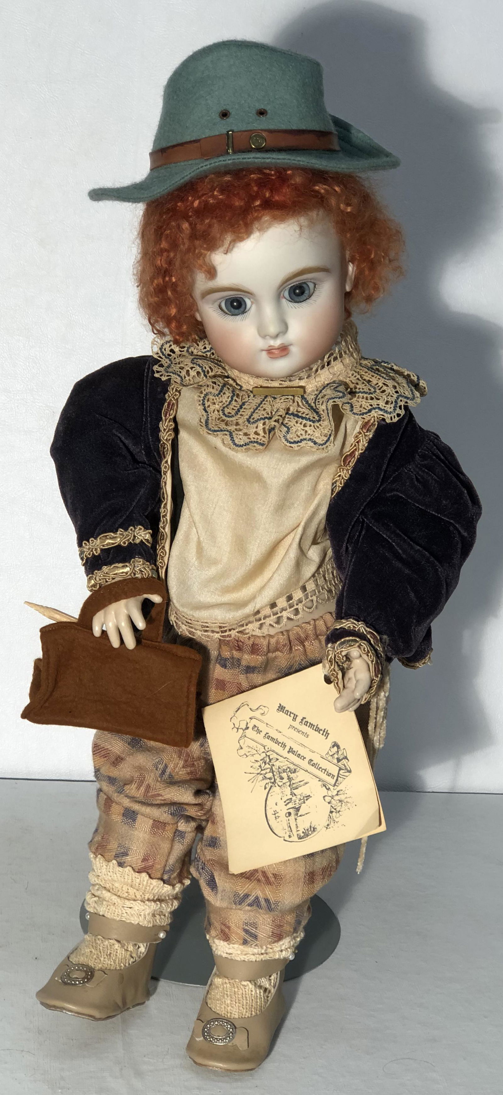 MARY LAMBETH BOURGOIN STEINER BOY DOLL (1 of 2)