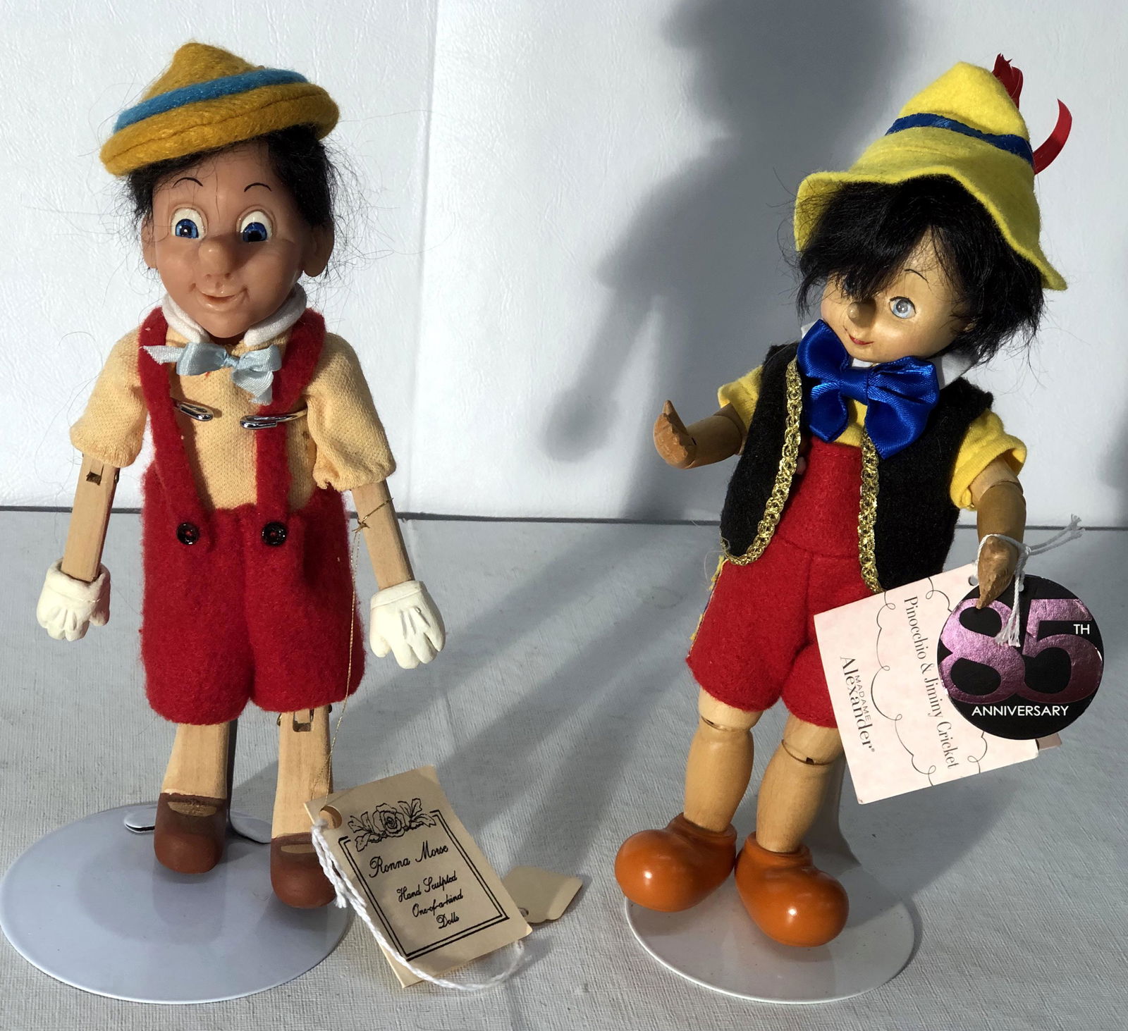 PINOCCHIO DOLL AND MORSE DOLL (2) (1 of 3)