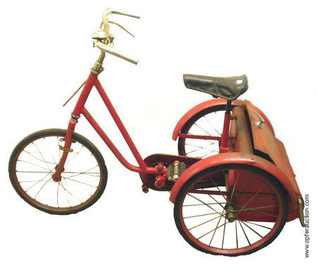 236 gresham flyer pedal tricycle pressed steel gresham flyer tricycle for sale