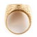 14KT YELLOW GOLD COIN RING - 5