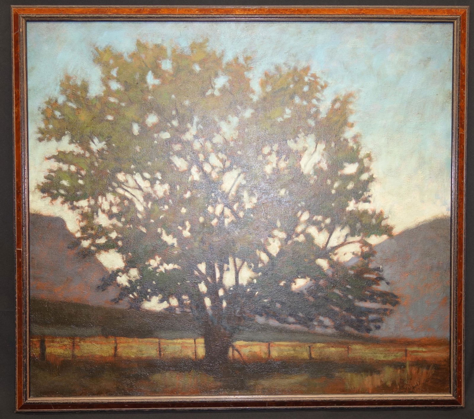 PAUL JACOBSON, II PAINTING "A SINGLE TREE" (1 of 1)