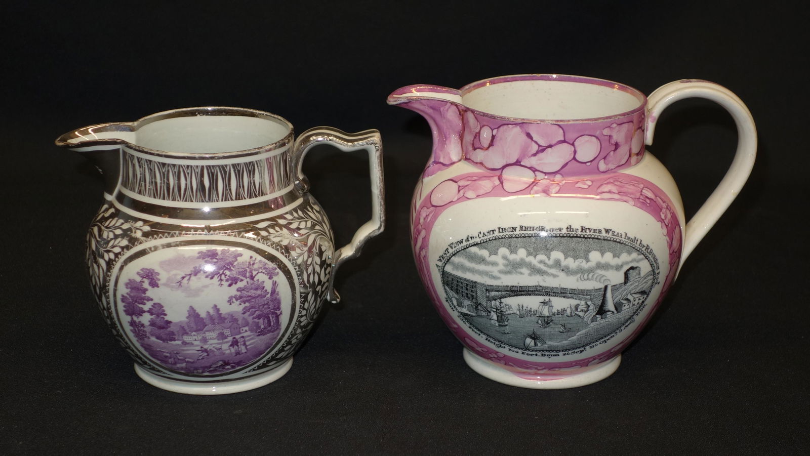 LUSTRE WARE PITCHERS (2) (1 of 2)