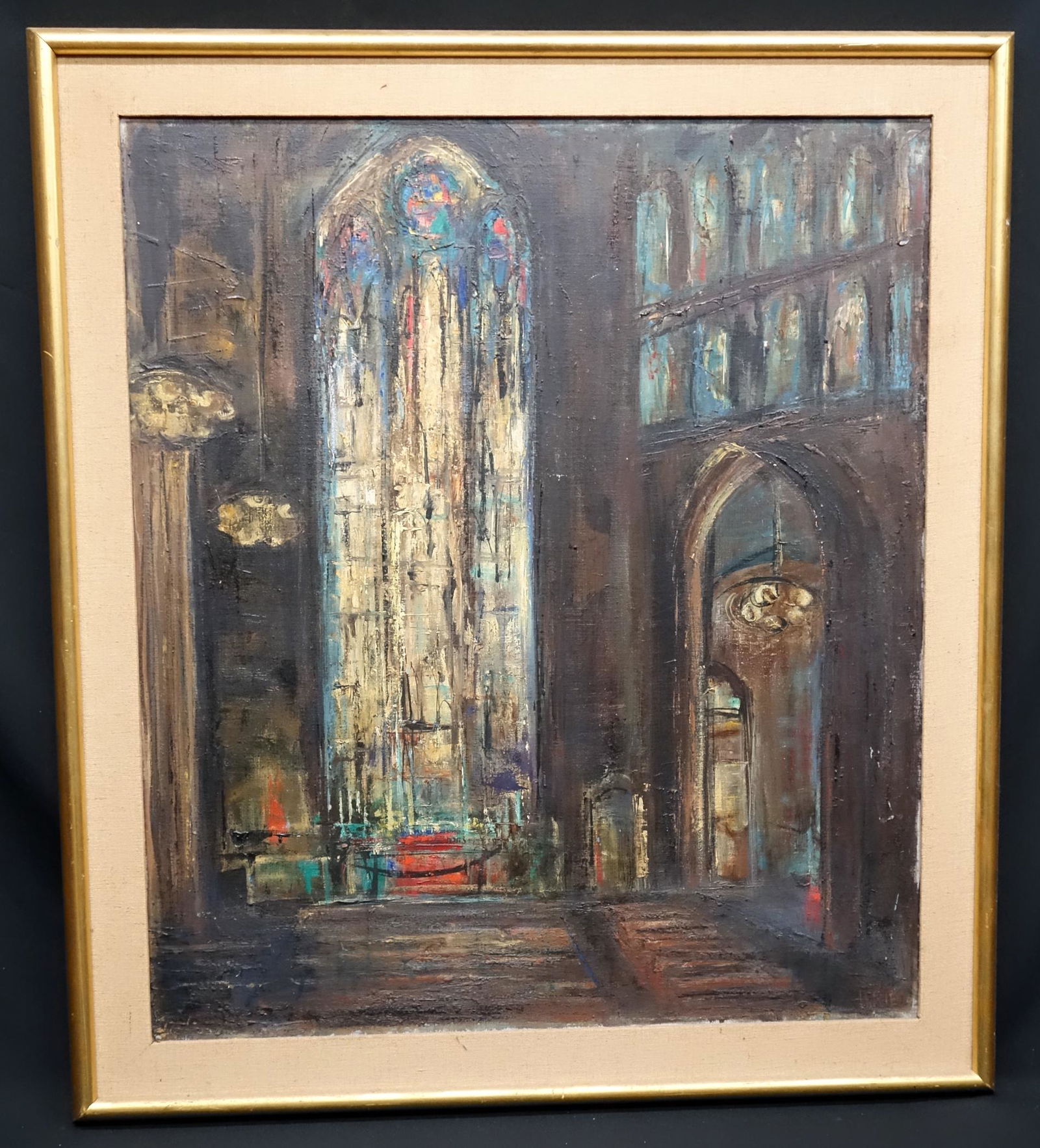 HELEN RIES CATHEDRAL PAINTING (1 of 3)