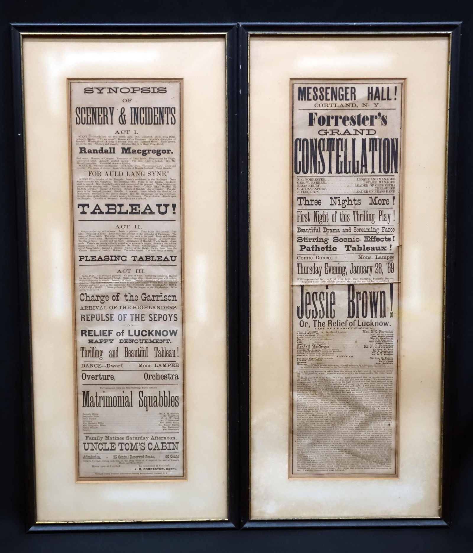 EARLY STAGE BROADSIDES (2) (1 of 1)