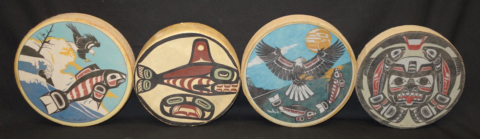 NORTHWEST COAST DRUMS (4) (1 of 3)