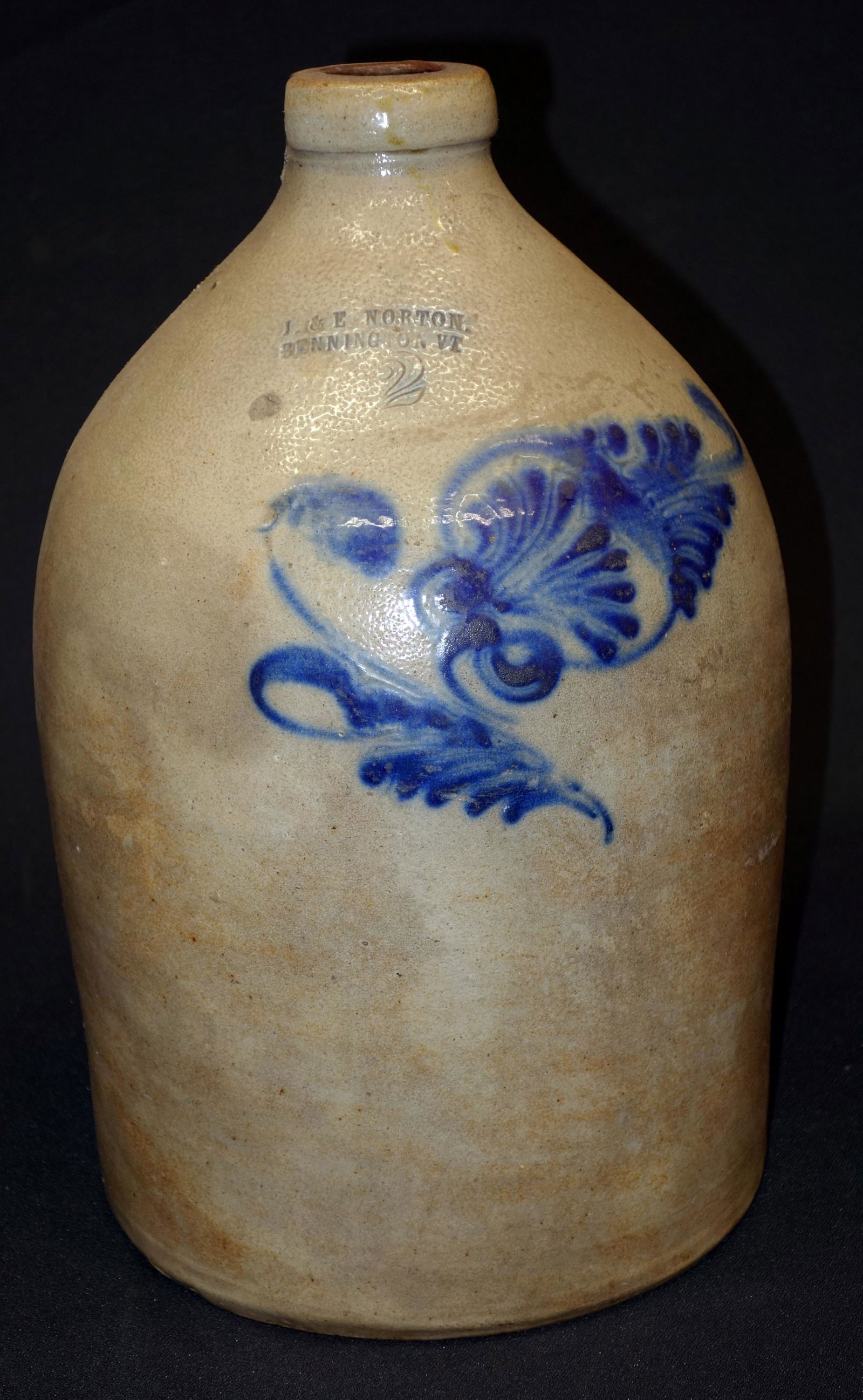 NORTON STONEWARE JUG. (2) GALLON (1 of 1)