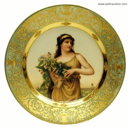 ROYAL VIENNA PORTRAIT PLATE