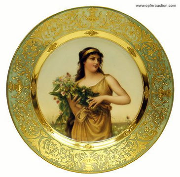 ROYAL VIENNA PORTRAIT PLATE