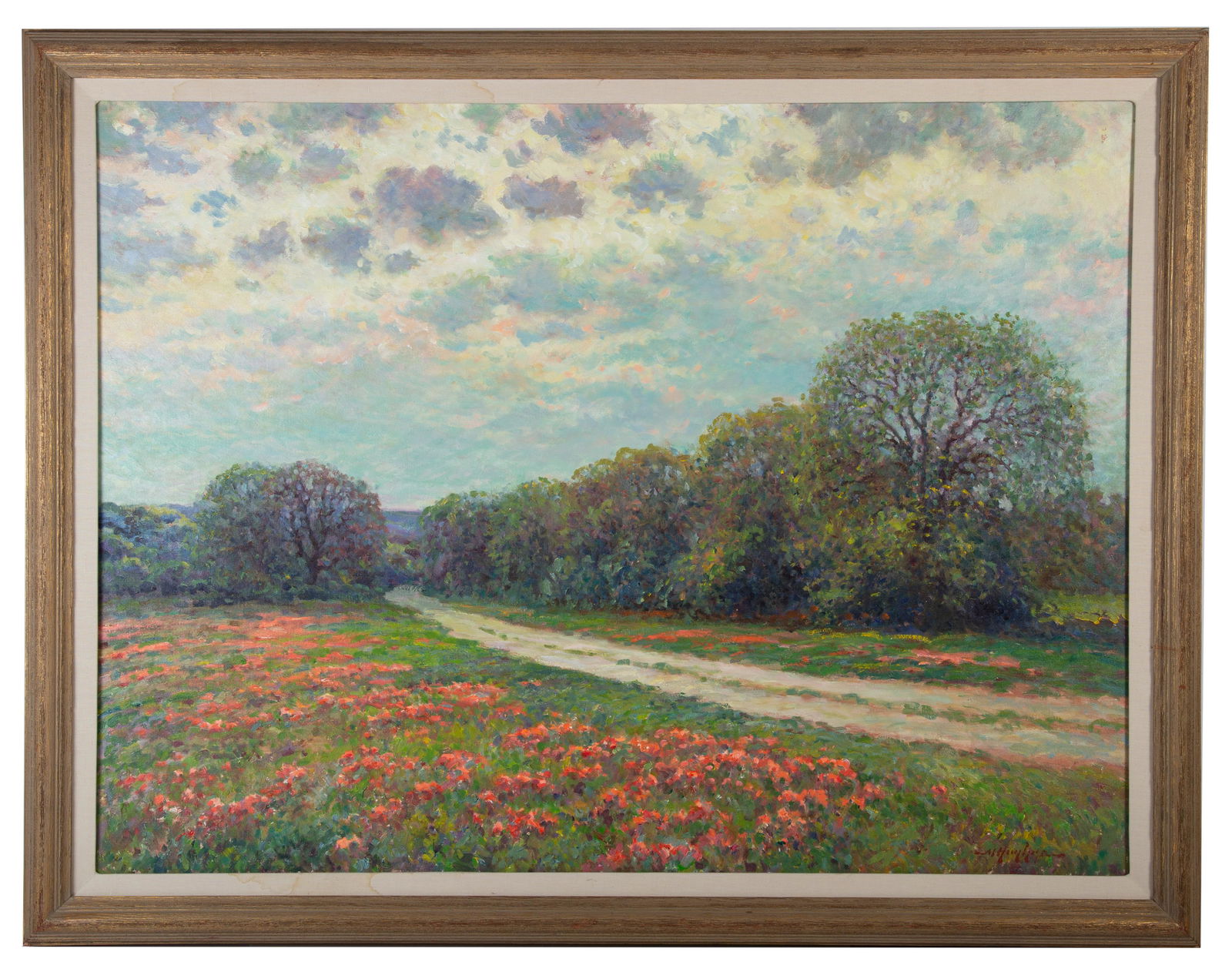 MALCOLM HUGHES LANDSCAPE PAINTING (1 of 2)