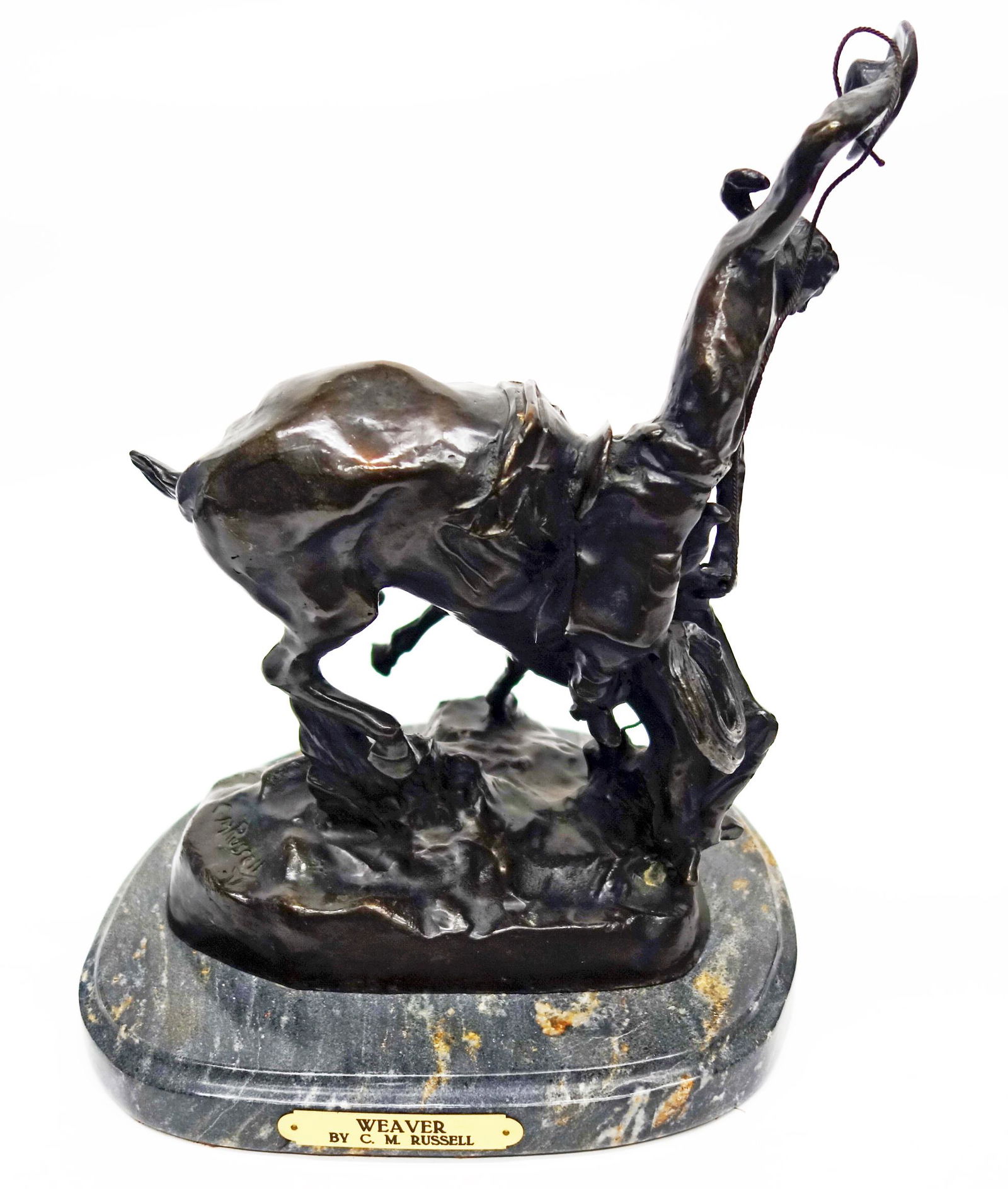 C.M. RUSSELL RECAST BRONZE (1 of 4)