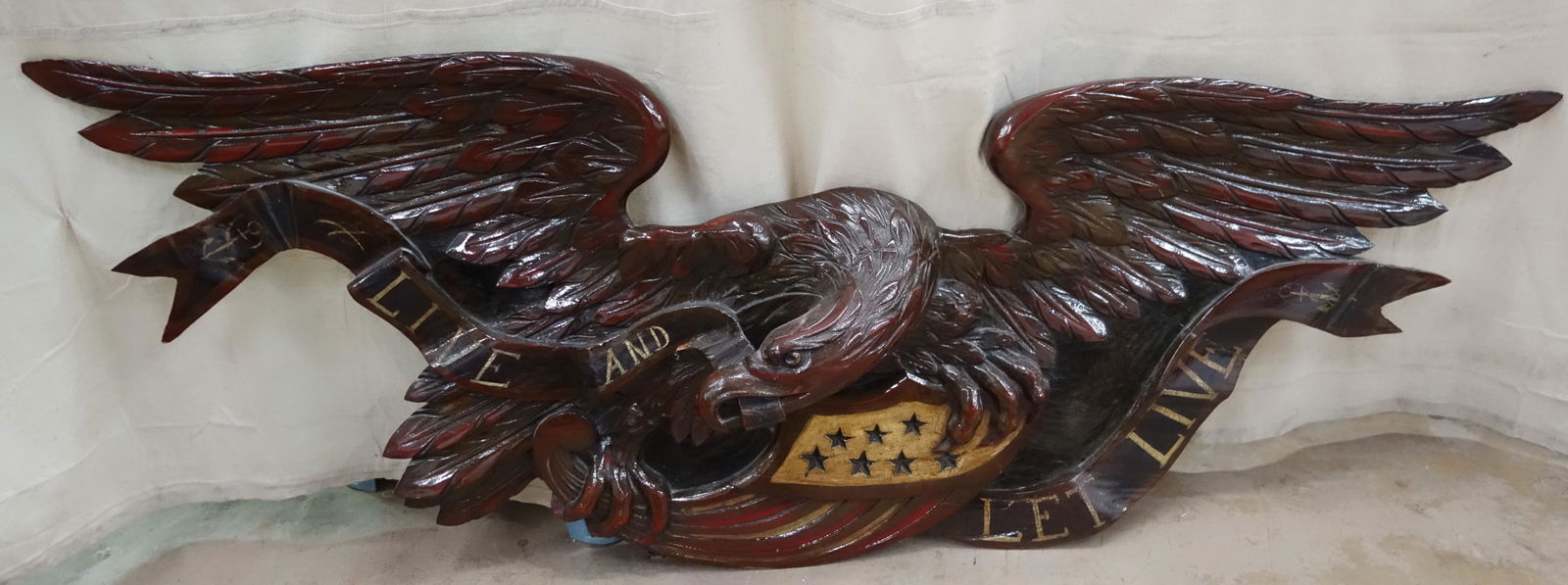 BELLAMY STYLE EAGLE PLAQUE (1 of 3)