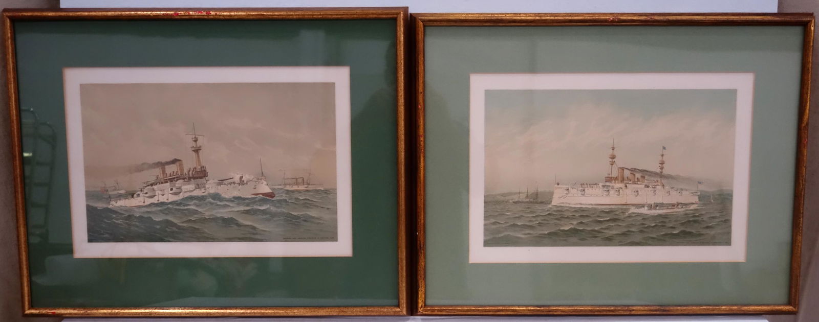 COZZENS NAUTICAL LITHOGRAPHS (8) (1 of 6)