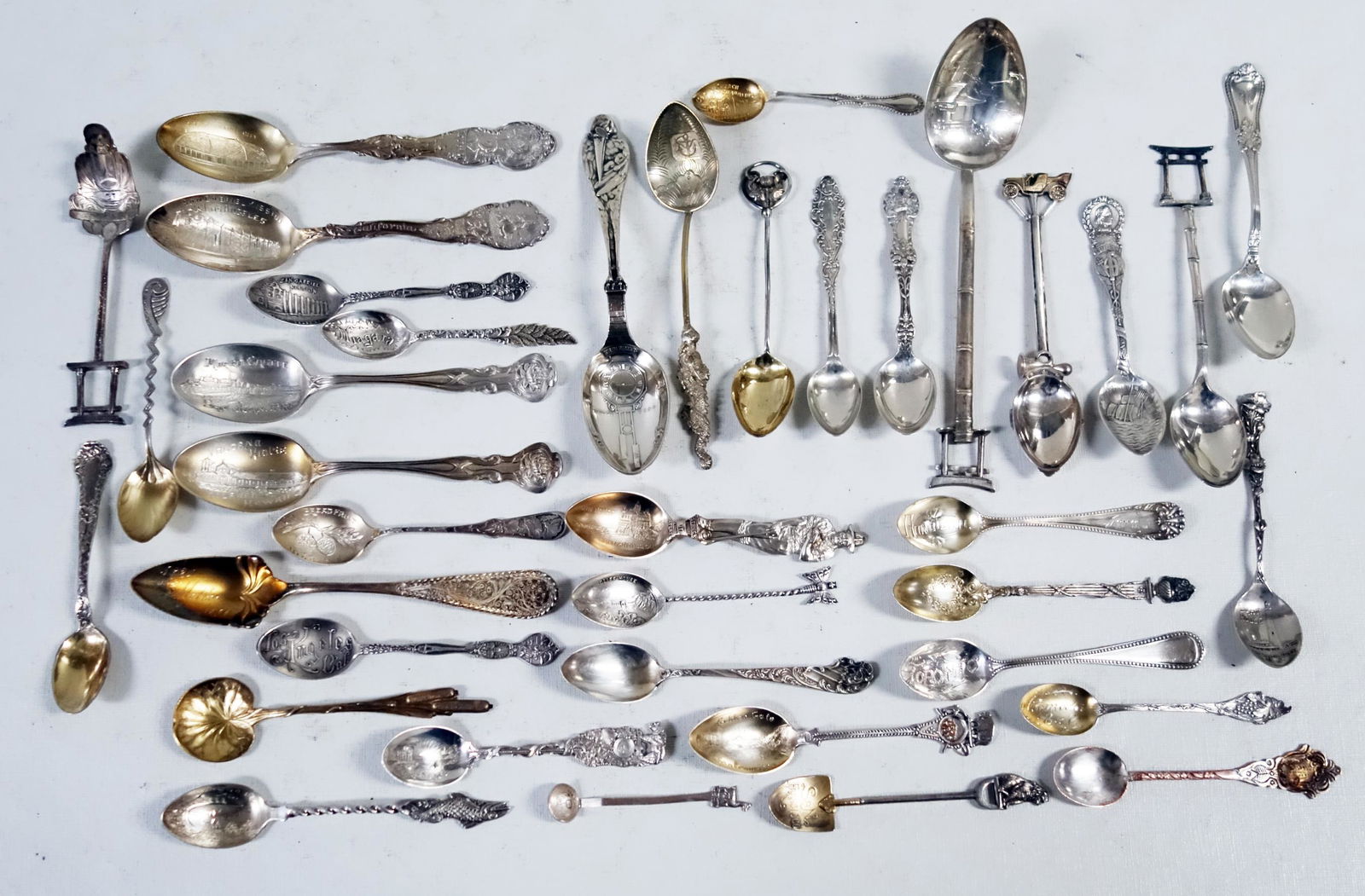 SOUVENIR SPOON COLLECTION (38) (1 of 1)