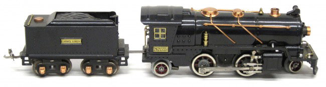 LIONEL ENGINE #262 with TENDER #262T: VG-EX
