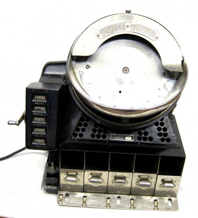 55 BRANDT COIN SORTER & COUNTER