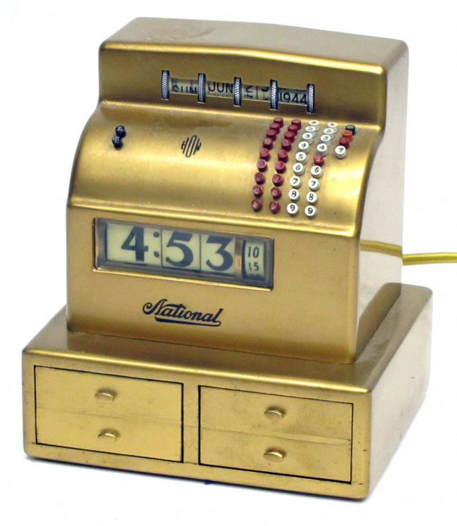 140 NATIONAL CASH REGISTER CLOCK