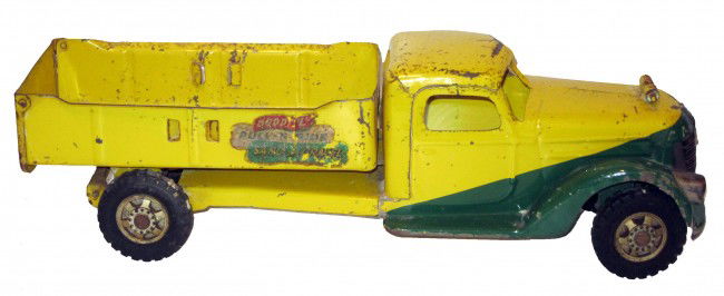 buddy l sand and gravel truck