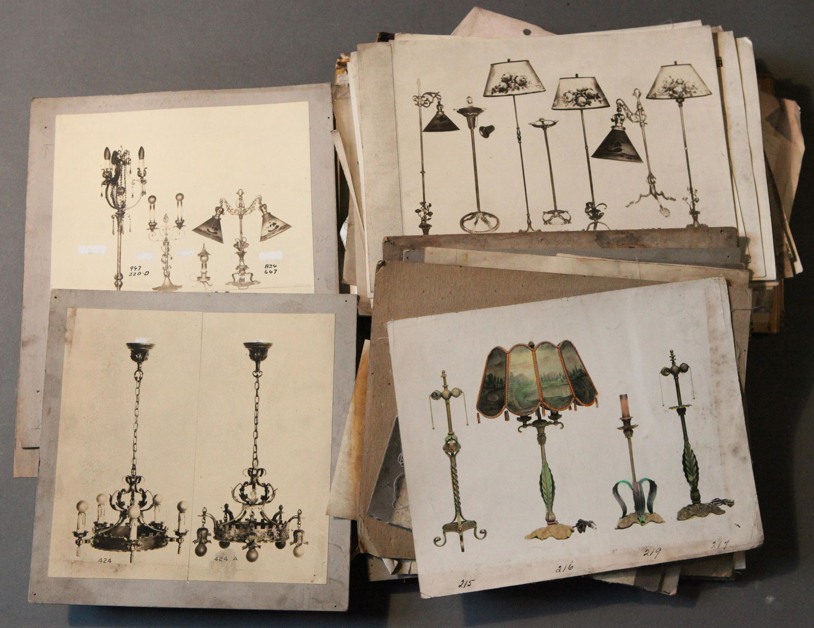 Cincinnati Artistic Wrought Iron Works Catalog Photographs (0091) on