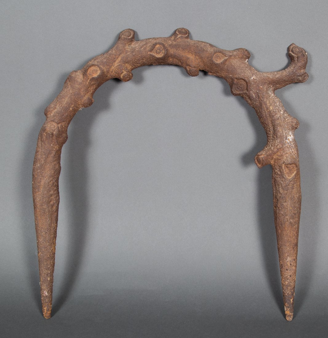 19th Century Cast Iron Log Branch Form Arch Garden Ornament (1 of 4)