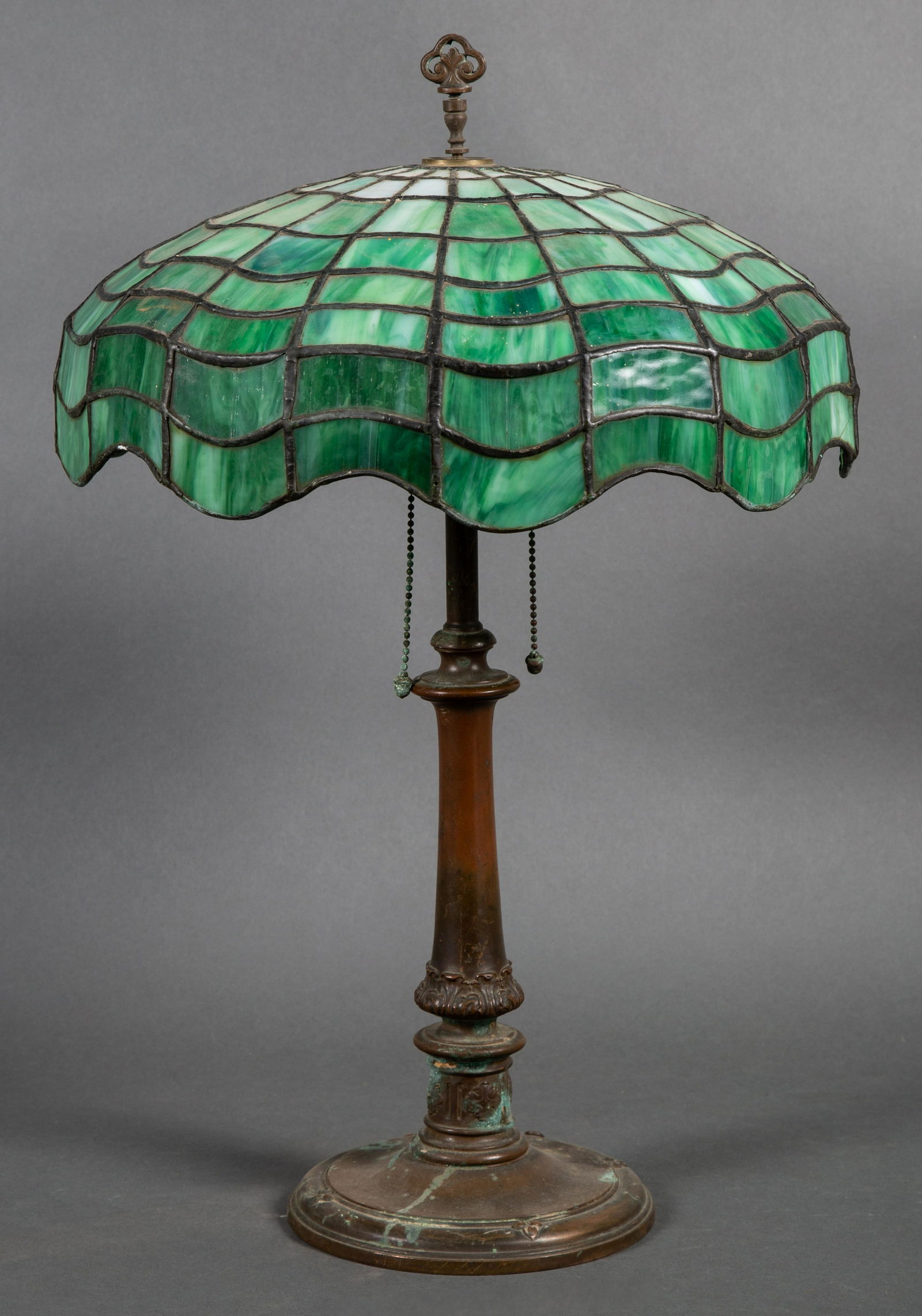 Gorham Leaded Glass Table Lamp (1 of 10)
