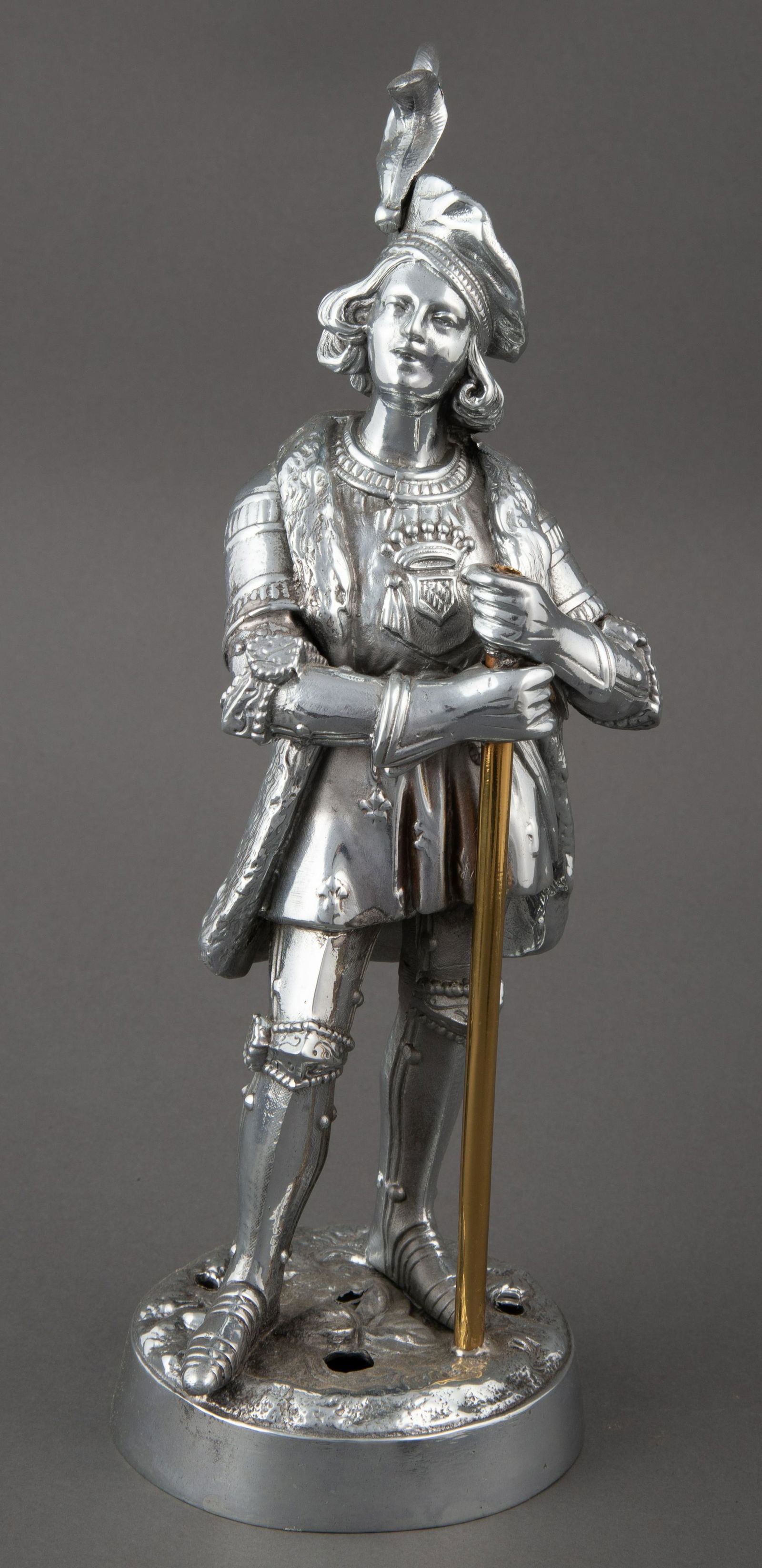 19th Century Mitchell Vance Gas Light Chandelier Statue (1 of 4)